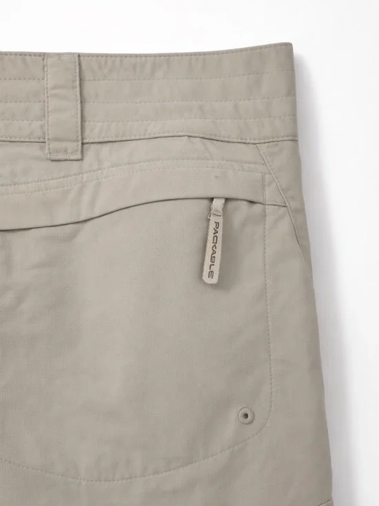 Columbia Titanium Capri- Light Hiking Outdoor Nylon Material- Packable- Size: 6 - Picture 3 of 6